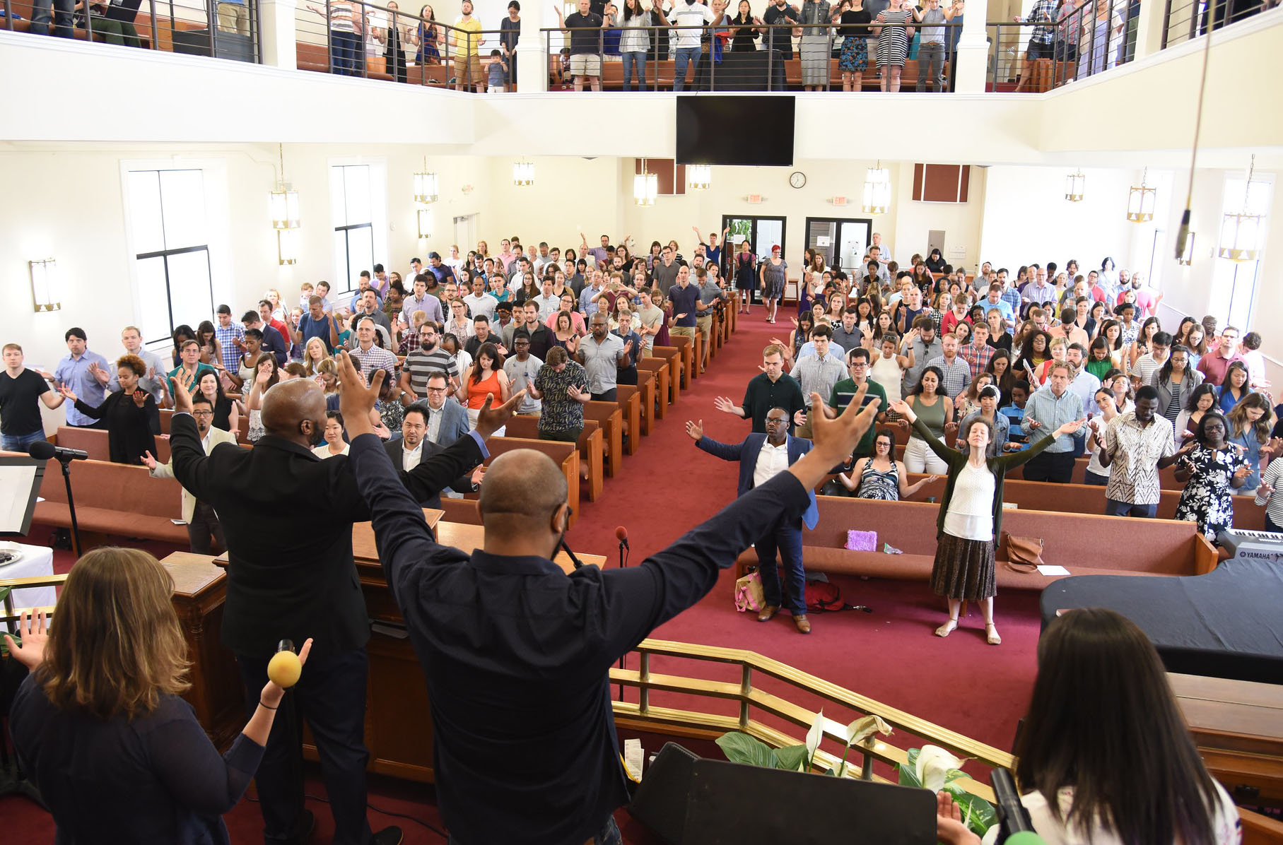 Grace Meridian Hill Church worship service