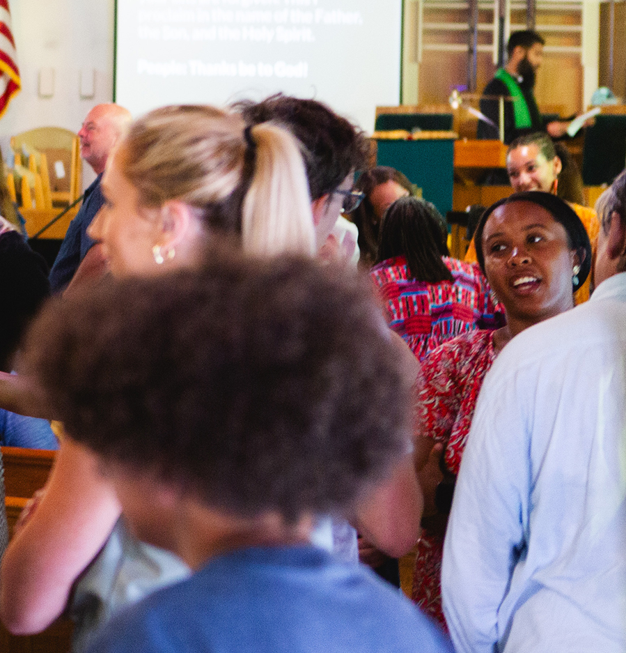 Grace Mosaic meeting each other