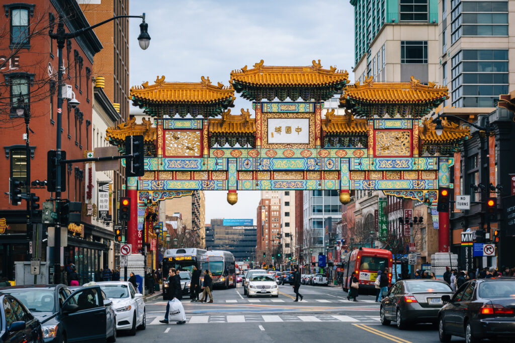 Washington DC Chinatown Friendship Arch