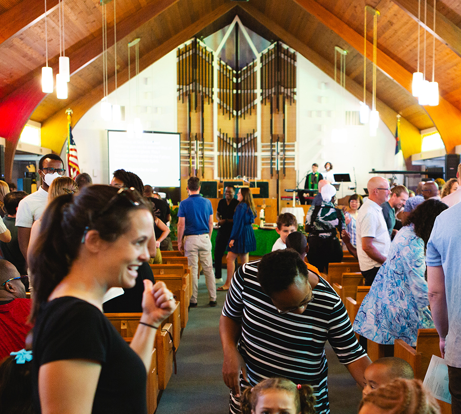 Grace Mosaic Church worship in Brookland